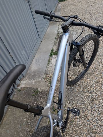 Gebrauchtes Cannondale Habit Shimano Deore XT 2024 Mountainbike, Hellgrau — Bild 7 von 8