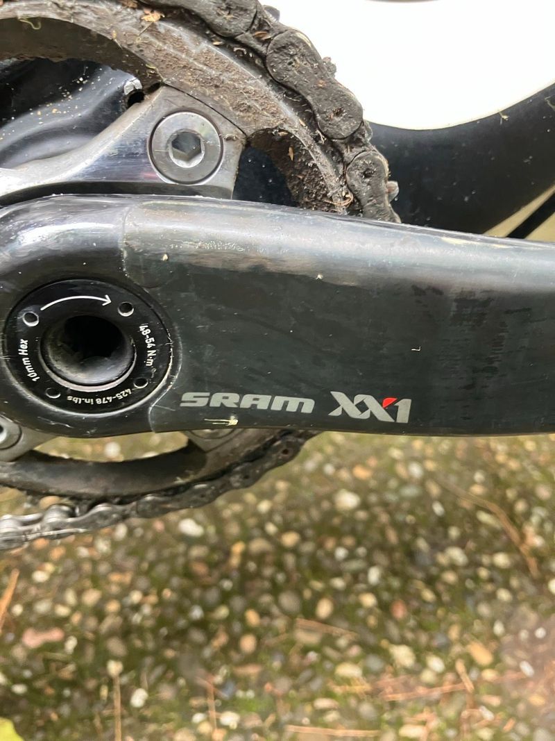 Specialized S-Works Enduro 2014 2014 Mountainbike usato, Bianco — immagine 6 di 9