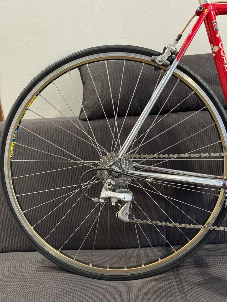 Gebrauchtes Colnago Master Shimano 105 1989 Road & Gravel, Rot — Bild 13 von 16