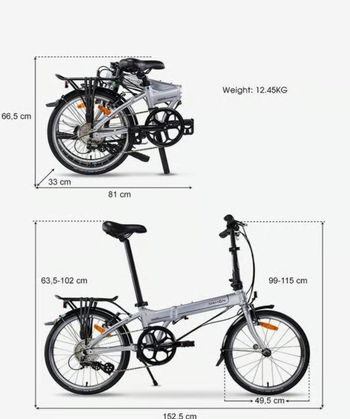 Used Dahon Custom Shimano 105 2016 Urban, Blue — image 4 of 4