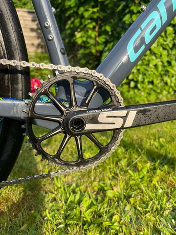 Gebrauchtes Cannondale SuperX Apex 1 2018 2018 Road & Gravel, Blau — Bild 4 von 5
