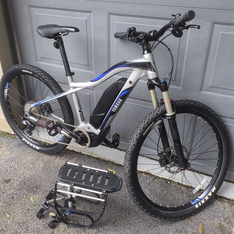 Used Focus Yamaha YDX Torc E-Mountain Bike SLX GS Shadow 2020 2020 Mountainbike, Blue, 27.5 (650B) — image 6 of 12
