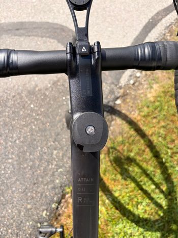 Used CUBE ATTAIN C:62, RACE 2026 2026 Road & Gravel, Black — image 6 of 6