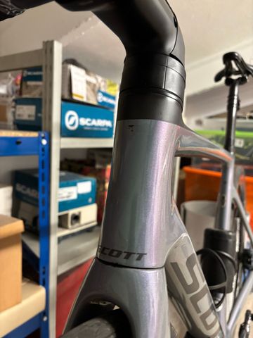 Used Scott Addict SRAM Force eTap AXS 2022 Road & Gravel, Light Gray — image 4 of 11