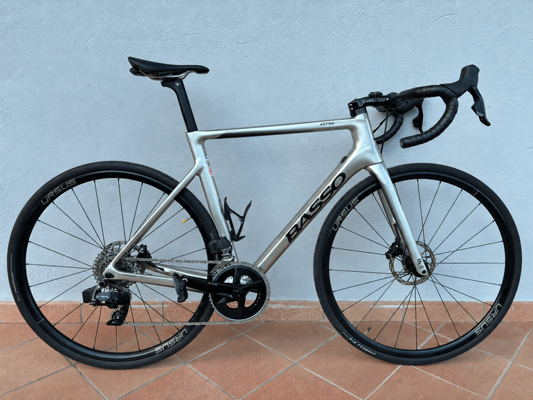 Used Basso Astra Sram Rival 2×12 ETAP AXS 2024 2024 Road & Gravel, Light Gray — image 1 of 5