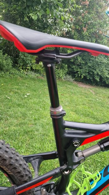 Gebrauchtes Scott Genius LT 720 Plus 2017 2017 Mountainbike, Rot, 27.5 — Bild 6 von 9