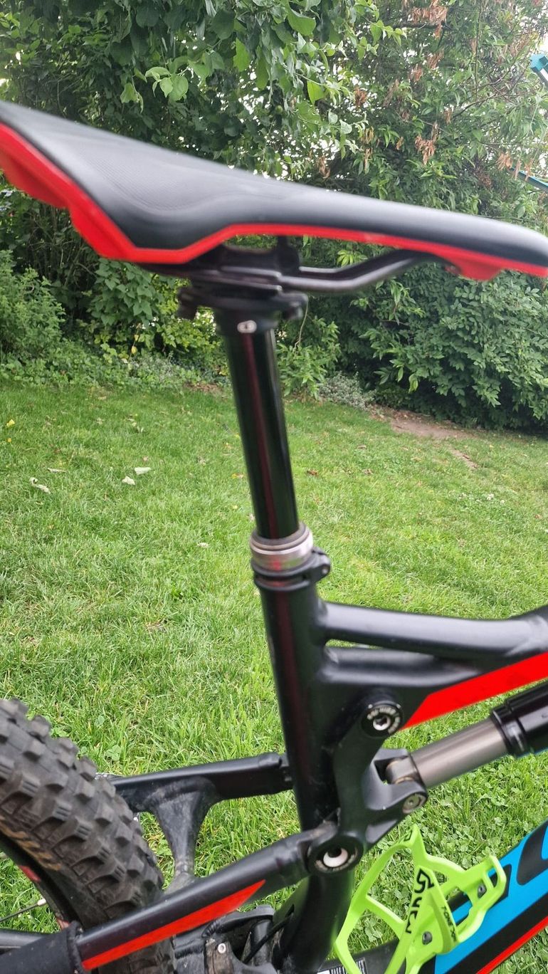 Gebrauchtes Scott Genius LT 720 Plus 2017 2017 Mountainbike, Rot, 27.5 — Bild 6 von 9