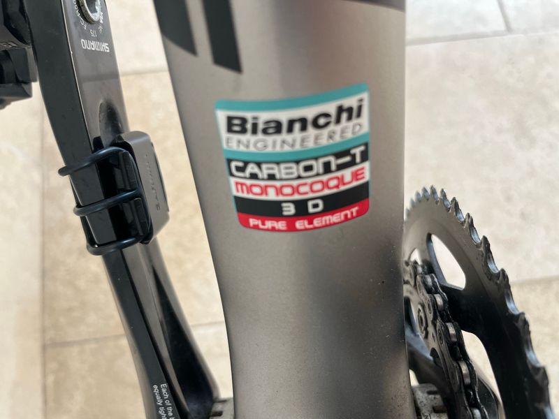 Used Bianchi Intenso 105 2018 2018 Road & Gravel, Light Gray — image 6 of 7