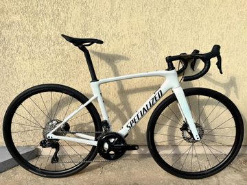 Used Specialized Roubaix SL8 Comp 2025 2025 Road & Gravel, White — image 1 of 9