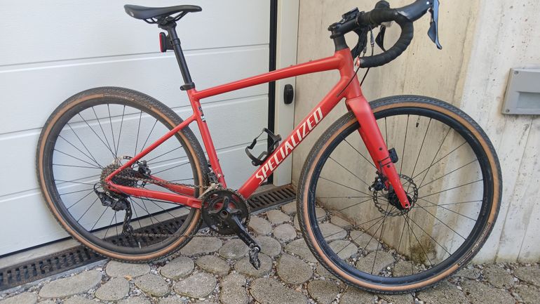 Used Specialized Diverge Elite E5 2021 2021 Road & Gravel, Red — image 3 of 4