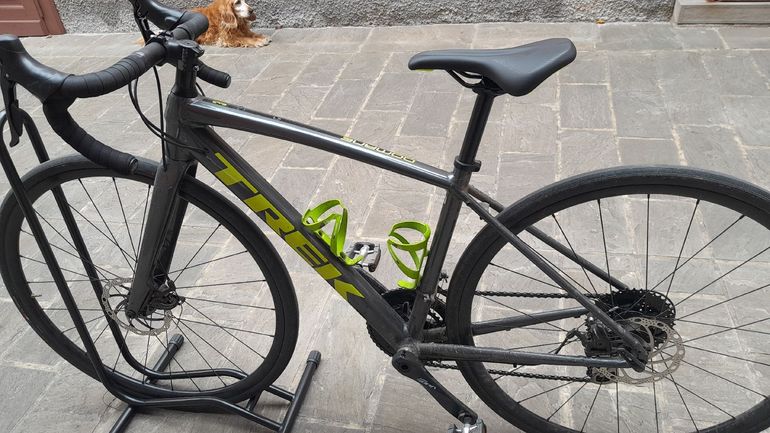Gebrauchtes Trek Domane AL 3 Disc 2022 2022 Road & Gravel, Hellgrau — Bild 2 von 11