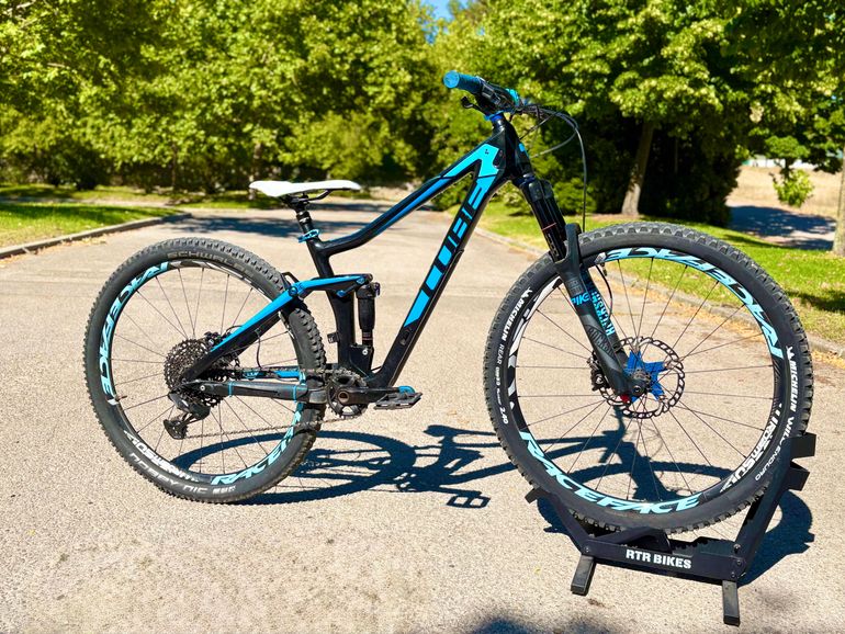 Used CUBE STEREO 140 C:62 SL 29 2017 2017 Mountainbike, Black — image 3 of 10