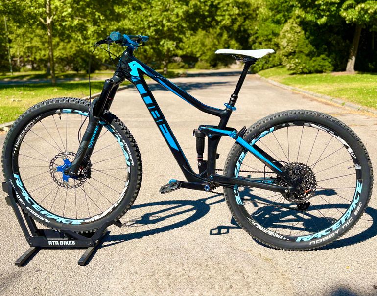 Used CUBE STEREO 140 C:62 SL 29 2017 2017 Mountainbike, Black — image 9 of 10