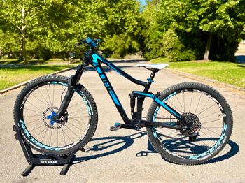 Used CUBE STEREO 140 C:62 SL 29 2017 2017 Mountainbike, Black — image 10 of 10