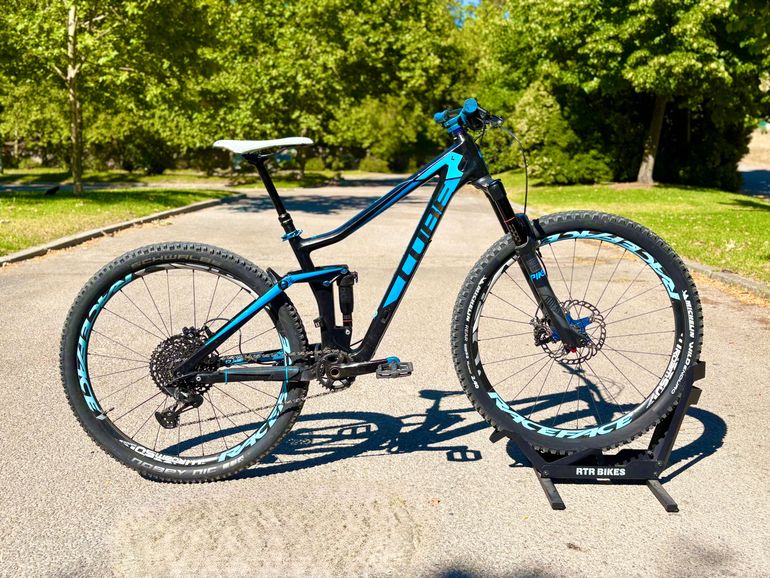 Used CUBE STEREO 140 C:62 SL 29 2017 2017 Mountainbike, Black — image 1 of 10