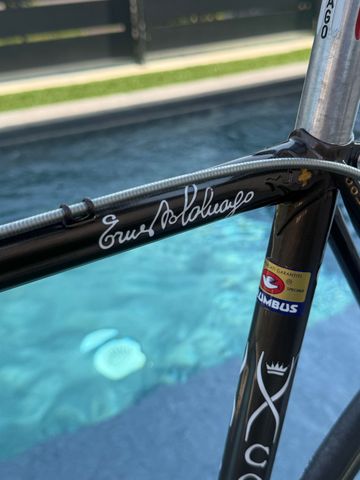 Used Colnago Arabesque Campagnolo Super Record 1988 Road & Gravel, Black — image 9 of 17