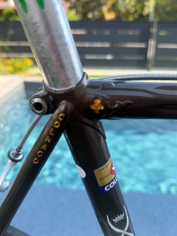 Used Colnago Arabesque Campagnolo Super Record 1988 Road & Gravel, Black — image 16 of 17