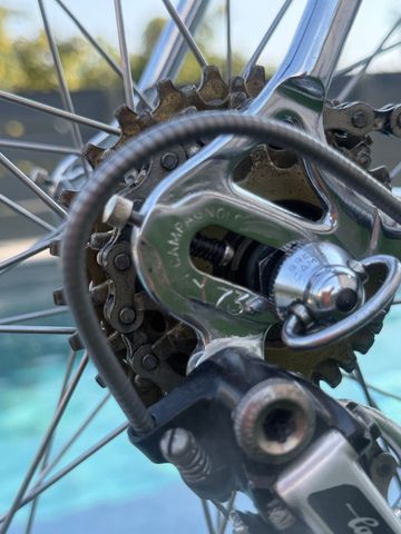 Used Colnago Arabesque Campagnolo Super Record 1988 Road & Gravel, Black — image 14 of 17
