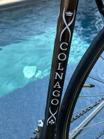 Used Colnago Arabesque Campagnolo Super Record 1988 Road & Gravel, Black — image 10 of 17
