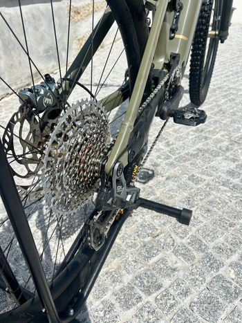Used CUBE STEREO HYBRID ONE77 HPC, TM 2025 2025 Mountainbike, Green, 29, 27.5 — image 3 of 11