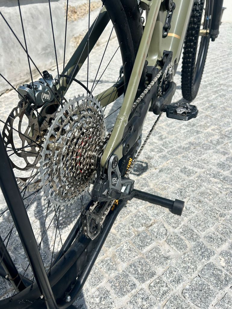 Used CUBE STEREO HYBRID ONE77 HPC, TM 2025 2025 Mountainbike, Green, 29, 27.5 — image 3 of 11