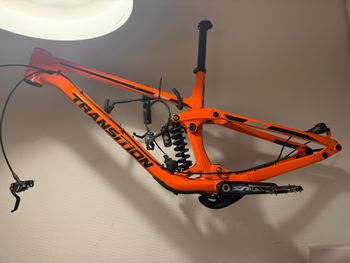 Używany Transition Spire Alloy Frameset 2022 Frameset 2022 MTB