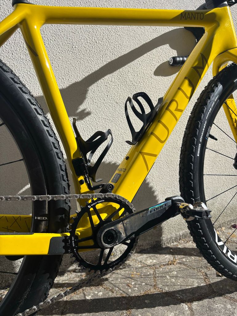 Used Aurum Custom SRAM Force 2024 Road & Gravel, Orange — image 3 of 8