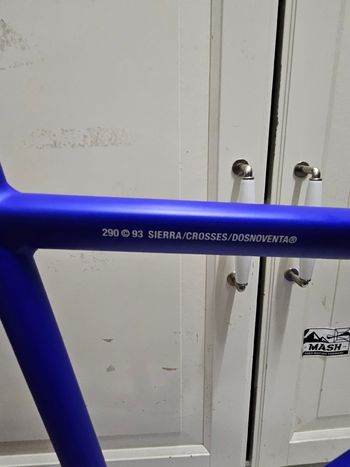 Used Dosnoventa Custom Frameset 2026 Road & Gravel, Blue — image 9 of 10