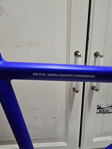 Used Dosnoventa Custom Frameset 2026 Road & Gravel, Blue — image 9 of 10