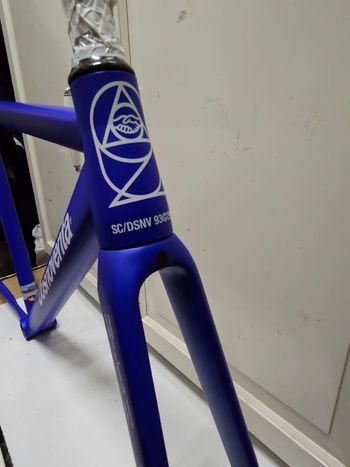 Used Dosnoventa Custom Frameset 2026 Road & Gravel, Blue — image 7 of 10