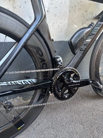 Gebrauchtes Canyon Speedmax Shimano Dura Ace Di2 2017 Road & Gravel, Schwarz — Bild 6 von 8