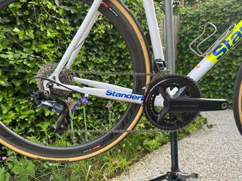 Gebrauchtes Standert Kreissäge 2nd Cut RIM — Sram Force eTap AXS 2019 2019 Road & Gravel, Weiß — Bild 3 von 3
