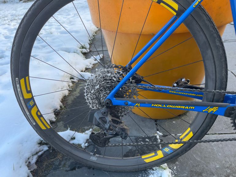 Used Cannondale F-si Sram X0 EAGLE AXS 2019 Mountainbike, Blue — image 4 of 5