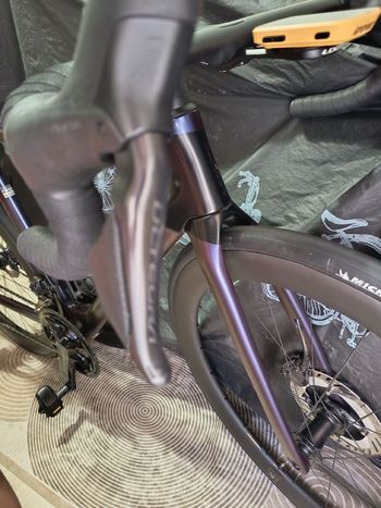 Used LOOK 795 Blade Rs EQUIPO COFIDIS TOPE GAMA CAMALEÓN Frameset 2025 Road & Gravel, Purple — image 3 of 16