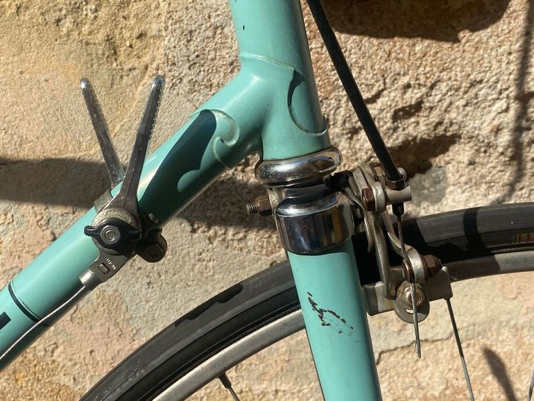Brugt Bianchi Custom Campagnolo Record 1982 Road & Gravel — billede 10 af 19