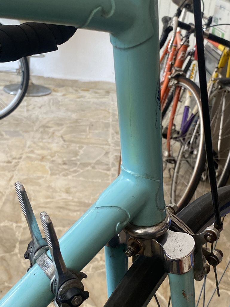 Used Bianchi Custom Campagnolo Record 1982 Road & Gravel, Green — image 24 of 26