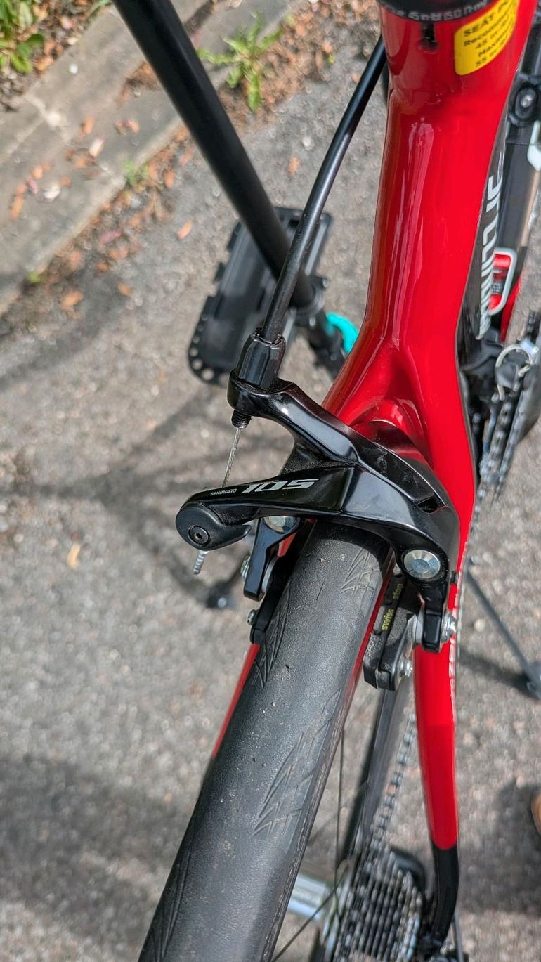 Gebrauchtes Specialized S-Works Roubaix 2006 Road & Gravel, Rot — Bild 9 von 9