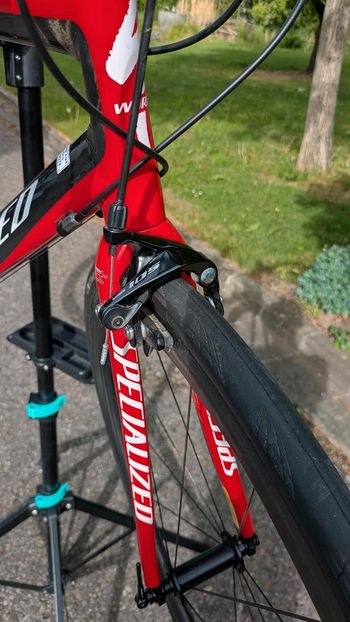 Gebrauchtes Specialized S-Works Roubaix 2006 Road & Gravel, Rot — Bild 8 von 9