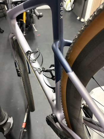 Gebrauchtes Specialized Crux 5 Comp - SRAM Rival XPLR 2027 Frameset 2027 Road & Gravel, Hellgrau — Bild 10 von 18