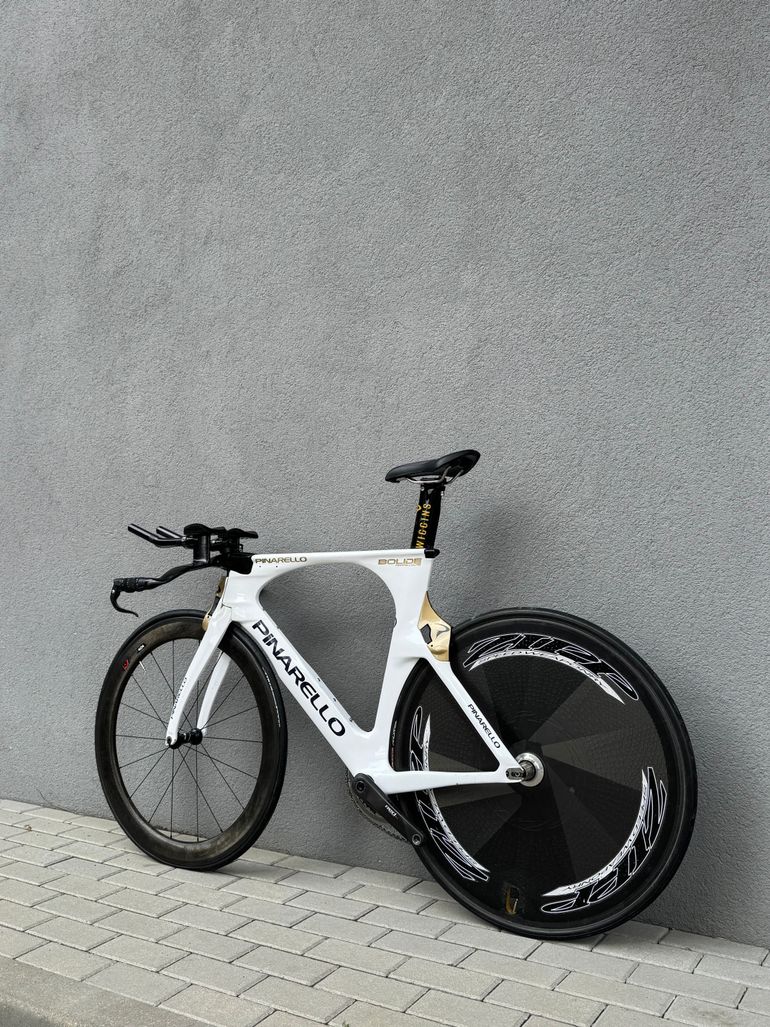 Used Pinarello Bolide TT Frameset 2019 2019 Road & Gravel, White — image 3 of 12