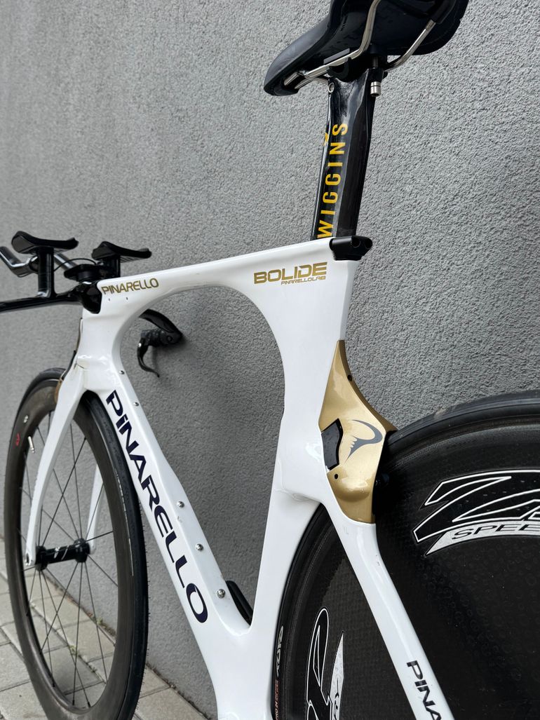 Used Pinarello Bolide TT Frameset 2019 2019 Road & Gravel, White — image 4 of 12