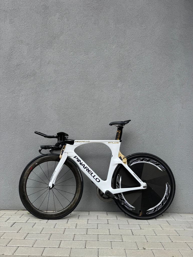 Used Pinarello Bolide TT Frameset 2019 2019 Road & Gravel, White — image 2 of 12