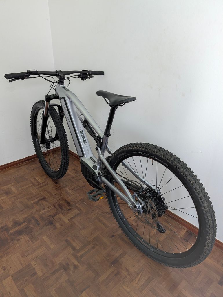 Used ROCKRIDER E-Mountainbike 29 Zoll E-EXPL 500S vollgefedert grau-metallic 2025 2025 Mountainbike, Light Gray, 29 — image 7 of 8