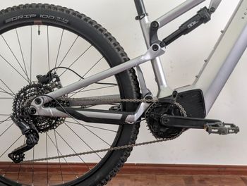 Used ROCKRIDER E-Mountainbike 29 Zoll E-EXPL 500S vollgefedert grau-metallic 2025 2025 Mountainbike, Light Gray, 29 — image 2 of 8