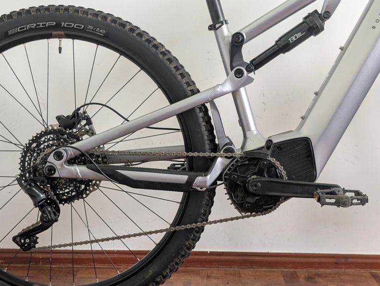 Used ROCKRIDER E-Mountainbike 29 Zoll E-EXPL 500S vollgefedert grau-metallic 2025 2025 Mountainbike, Light Gray, 29 — image 2 of 8