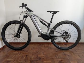 Used ROCKRIDER E-Mountainbike 29 Zoll E-EXPL 500S vollgefedert grau-metallic 2025 2025 Mountainbike, Light Gray, 29 — image 5 of 8