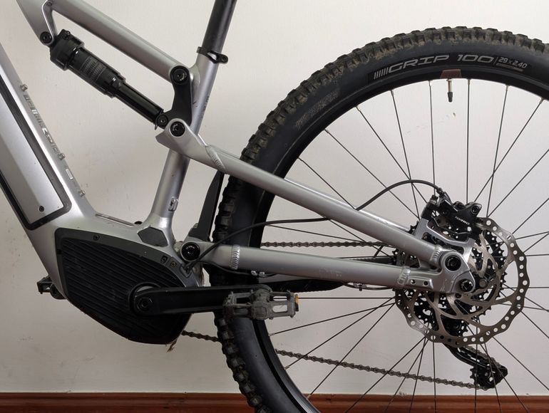 Used ROCKRIDER E-Mountainbike 29 Zoll E-EXPL 500S vollgefedert grau-metallic 2025 2025 Mountainbike, Light Gray, 29 — image 6 of 8