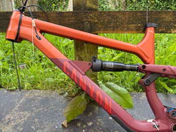 Used Canyon Spectral 125 AL 5 2023 Frameset 2023 Mountainbike, Orange, 29 — image 4 of 12