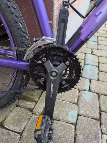 Used Scott Custom Shimano Acera 2019 Mountainbike, Purple — image 3 of 9