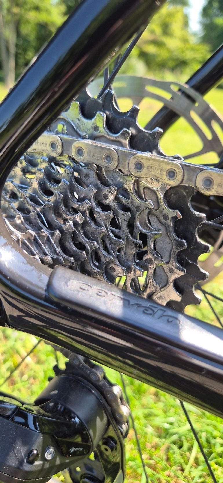 Gebrauchtes Cervélo Caledonia Force AXS 2025 2025 Road & Gravel, Schwarz — Bild 8 von 12